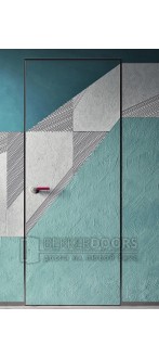 Дверь №2 в глухом варианте под окраску